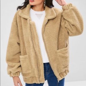 Teddy coat size small